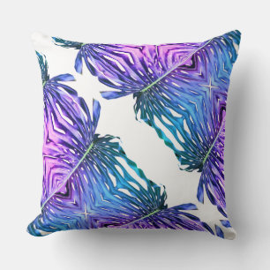 Coussin Palm Leaf, feuillage tropical, forêt tropicale