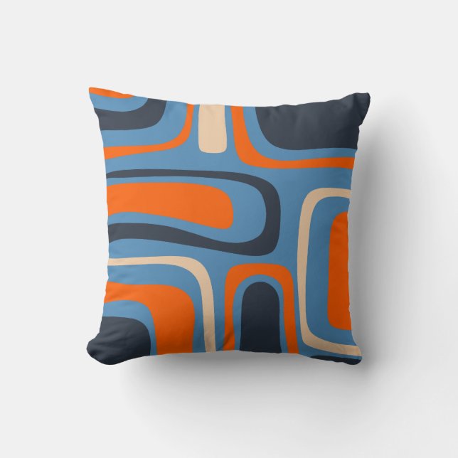 Coussin Palm Springs Motif Abstrait moderne du milieu du s (Recto)