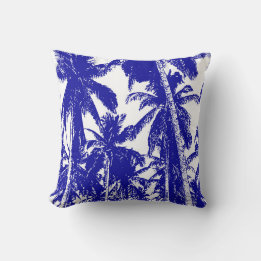 Coussin Palm Tree Design