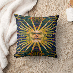 Coussin Palmetto Sunburst