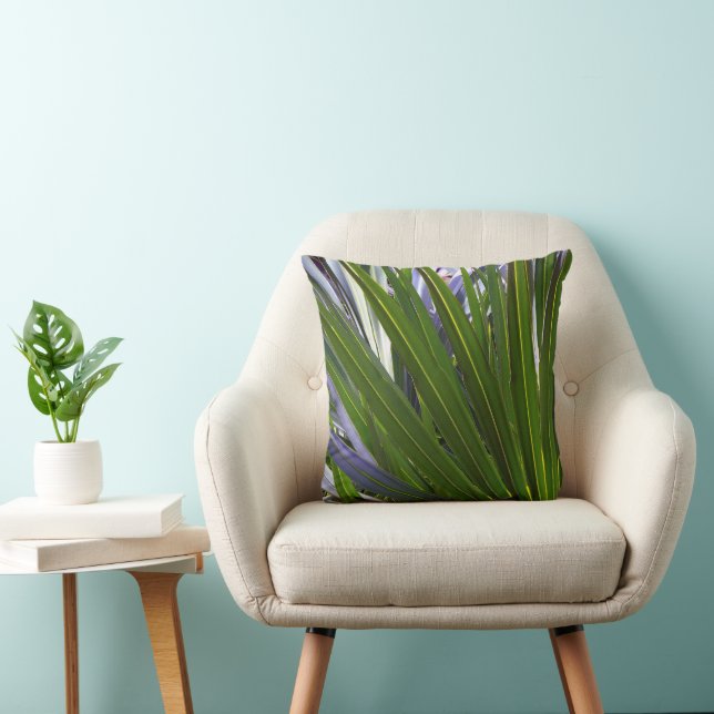 Coussin Palmetto Tropicale (Chaise)