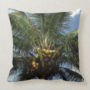 Coussin Palmier de noix de coco