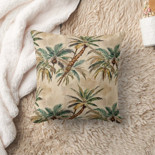 Coussin Palmier Jazzy sans souci cool (Couverture)