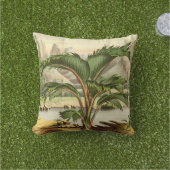 Coussin Palmiers du bord de mer de l'Oreiller (Herbe)