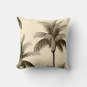 Coussin Palmiers tropicaux Jettent l'oreiller