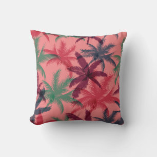 Coussin Palmiers tropicaux : Motif sans couture
