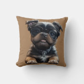 Coussin Palooza de chiots (Recto)