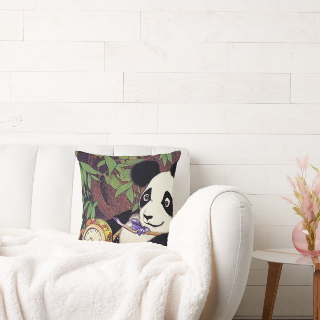 Coussin Panda à l'heure (Canapé)