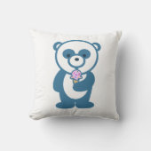 Coussin Panda avec glace (Recto)