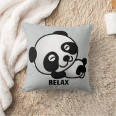 Coussin Panda Bear Coussins, Relax (Couverture)
