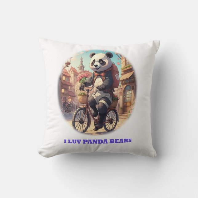 Coussin Panda Bears (Recto)