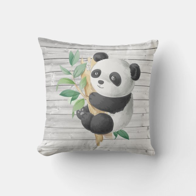 Coussin Panda bébé (Recto)