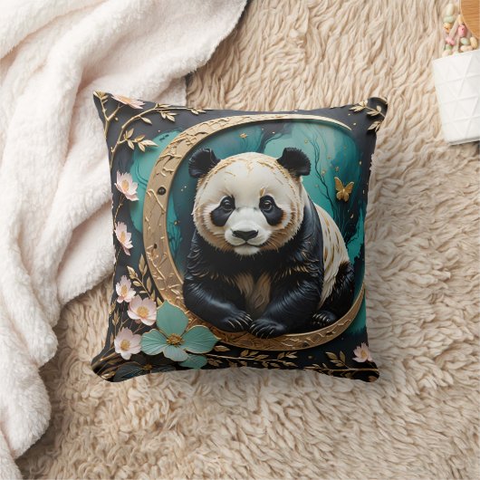 Coussin Panda bébé (Couverture)
