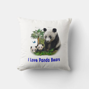 Coussin panda beras