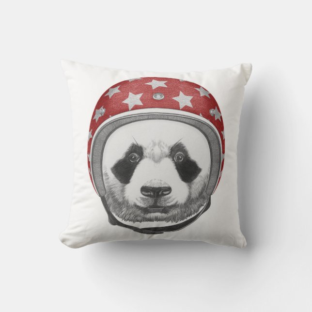Coussin Panda de casse-cou (Recto)