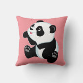 Coussin panda de dessin animé (Verso)