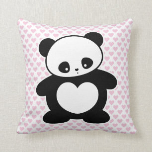 Coussin Panda de Kawaii