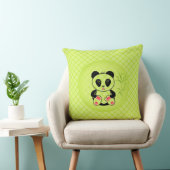 Coussin Panda, dessin animé, enfants (Chaise)