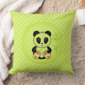 Coussin Panda, dessin animé, enfants (Couverture)