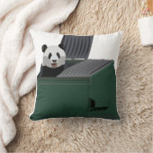 Coussin Panda Drôle (Couverture)