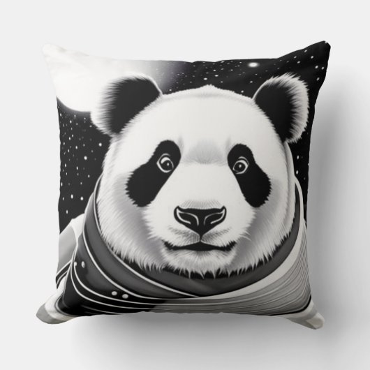 Coussin Panda espace (Recto)