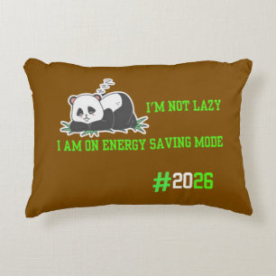 Coussin Panda Jetée - Purple Décor Maison