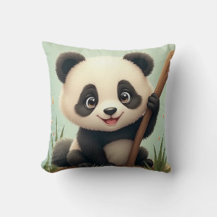 coussin panda mignon