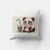 coussin Panda mignon (Verso)