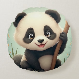 coussin panda mignon