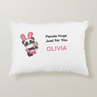 Coussin Panda personnalisé pour enfants