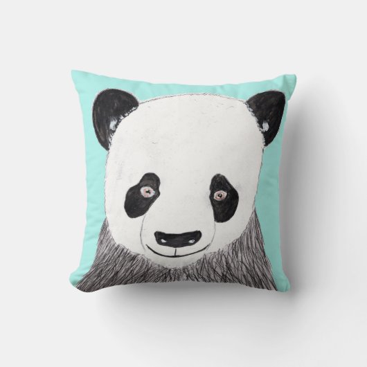 Coussin Panda souriant (Recto)