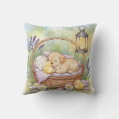 Coussin Panier Chaud, Chiot, Chaton, Poussins (Verso)