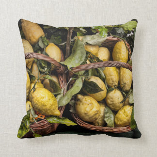 Coussin Panier de citron d'Amalfi