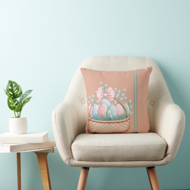 Coussin Panier de Pâques (Chaise)