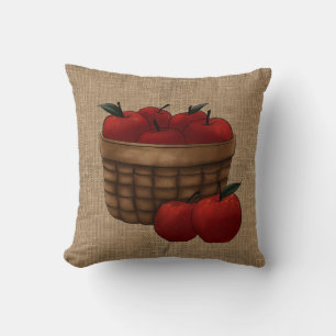 Coussin Panier de pommes