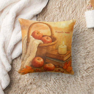 Coussin Panier de rêves d'automne Éléments d'automne cosy