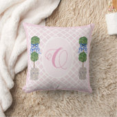 Coussin Panier opiacé rose Chinoiserie Ginger Jar Jars (Couverture)