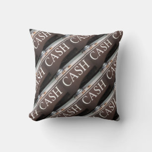 Coussin Panneau de camion de remorque antique...CASH