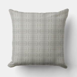 Coussin Panneau de portes gris Design Motif Jeu d'oreiller
