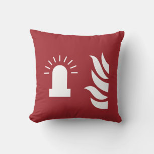 Coussin Panneau de sécurité de l'alarme incendie