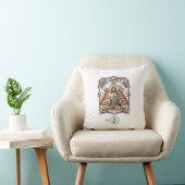 Coussin Panneau de sécurité Jésus Étiquette d'avertissemen (Chaise)