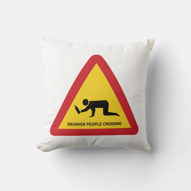 COUSSIN PANNEAU DE SIGNALISATION DE PIÉTONS IRES (Recto)