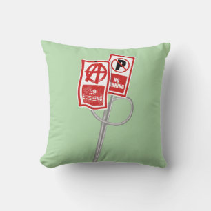 Coussin Panneau d'interdiction de stationnement anarchique