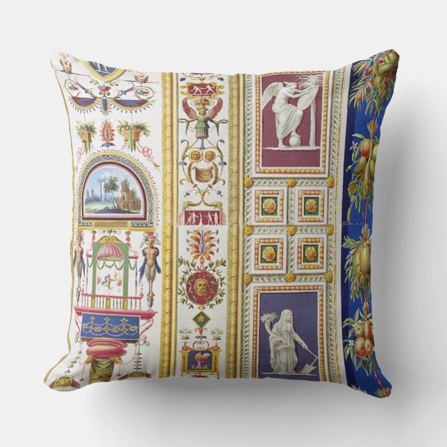 Coussin Panneau du bungalow de Raphael à Vatican, de (Recto)