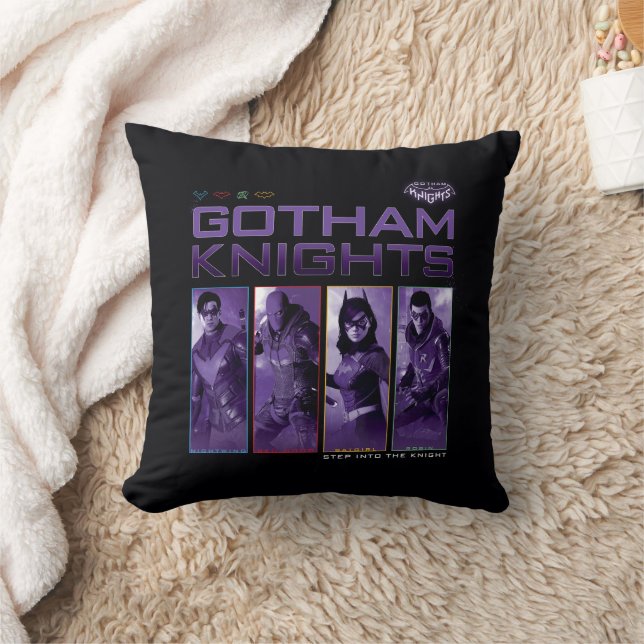 Coussin Panneaux de héros Gotham Knights (Couverture)