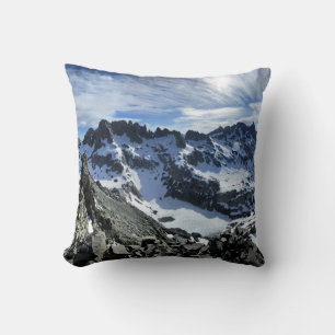 Coussin Panorama sur les Minarets et le lac Iceberg - Sier