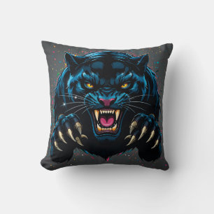 Coussin Panthère noire