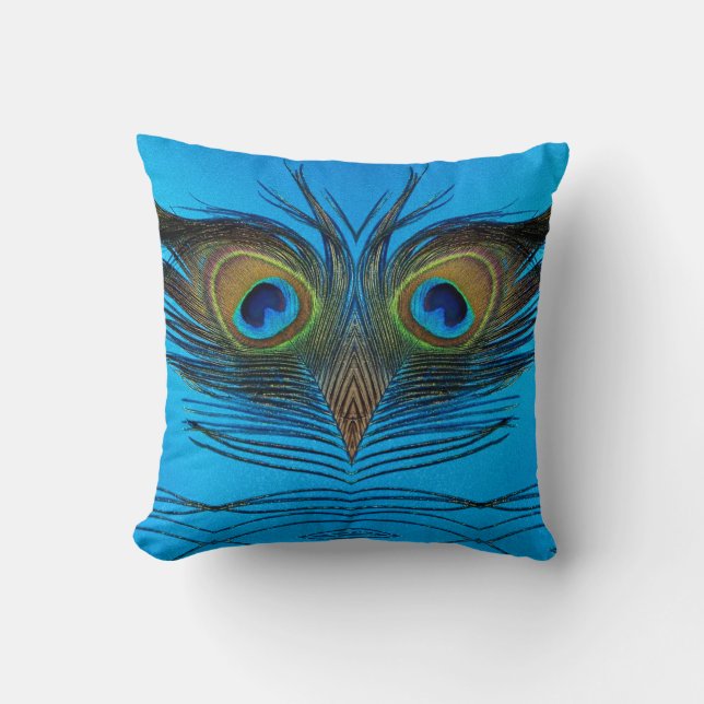 Coussin Paon (Recto)