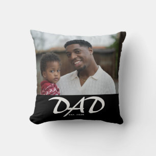 Coussin Papa a établi une photo moderne et audacieuse