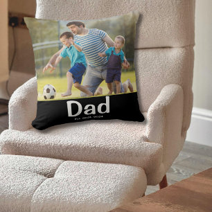 Coussin Papa a fondé la photo